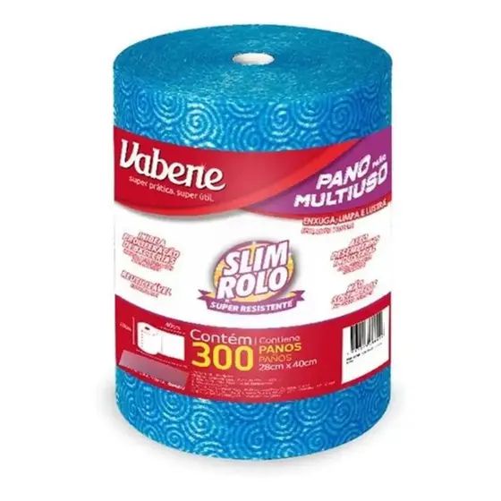 PANO MULTIUSO ROLINHO 35G/M2 AZUL C/ 0,28X25MTS - VABENE