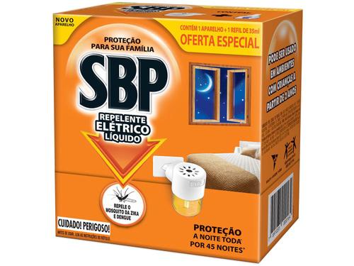REPELENTE ELETRONICO LIQUIDO - SBP