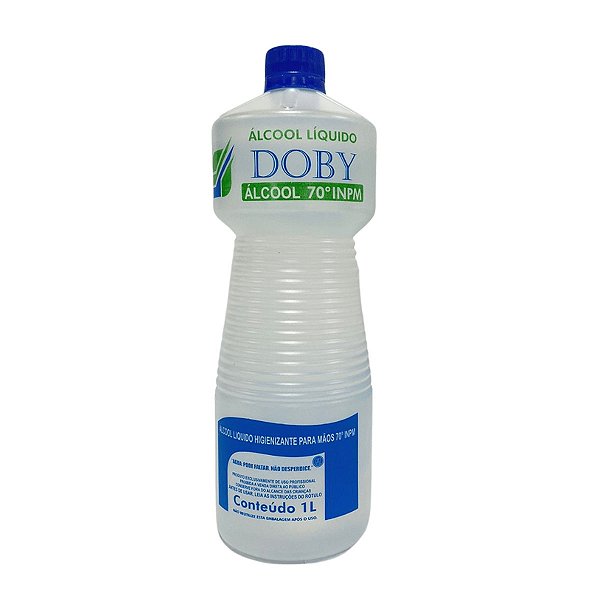 ALCOOL LIQUIDO 70+K1586 HOSPITALAR C/5 LITROS - DOBY