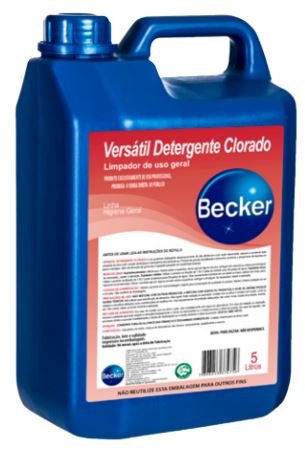 DETERGENTE CLORADO VERSATIL 4X5L (PA4199) - BECKER