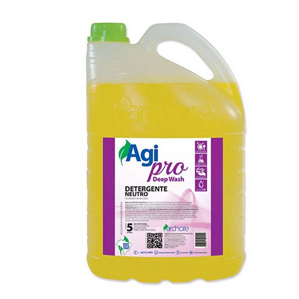 DETERGENTE CONC. ARCHOTE 5LTS - AGIPRO DEEP WASH