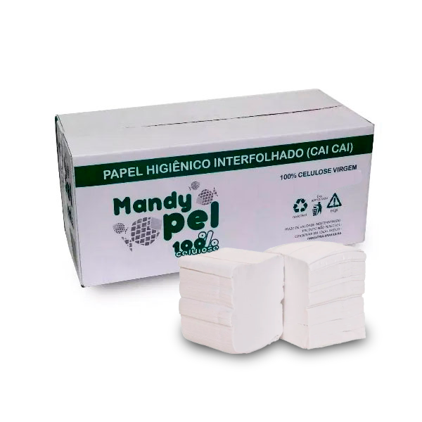 PAPEL HIGIENICO CAI CAI FOLHA DUPLA C/6000 - MANDYPEL