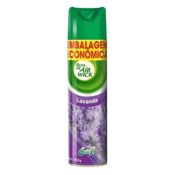 AROMATIZANTE AEROSOL LAVANDA 360ML - BOM AR
