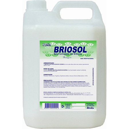 NEUTRALIZADOR DE ODORES BOUQUET 5LTS - BRIOSOL