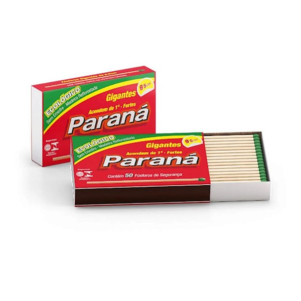 FOSFORO EXTRA LONGO 9,5CM C/50 - PARANA
