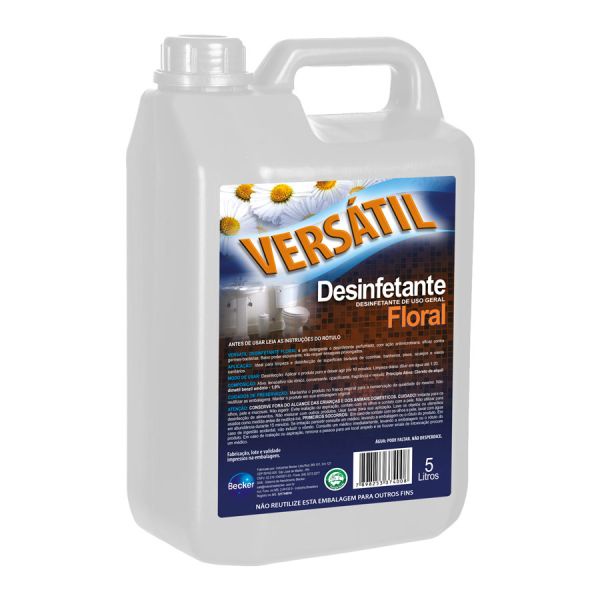 DESINFETANTE VERSATIL FLORAL 5L (PA1945) - BECKER