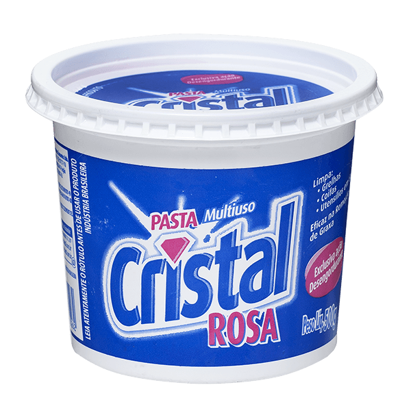 PASTA SAPONACEA CRISTAL ROSA