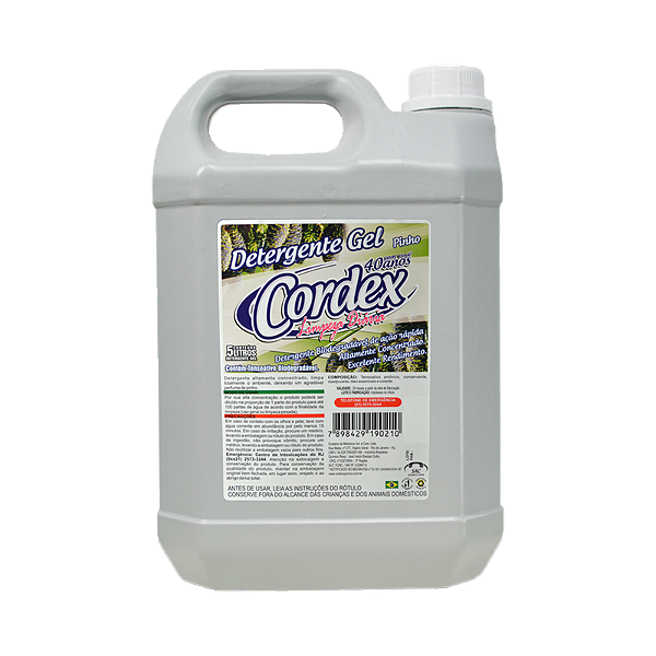 DETERGENTE GELATINOSO PINHO 5LTS - CORDEX