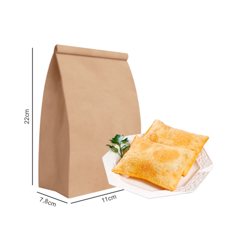 SACO KRAFT FAST FOOD LISO 11X26X8 CX C/100 - FORTYPEL