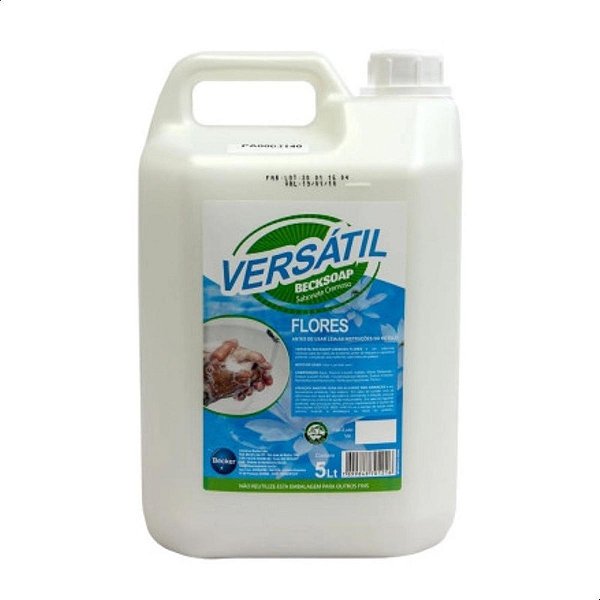 SABONETE CREMOSO VERSATIL BECKSOAP FLORES 5L (PA3140) - BECKER