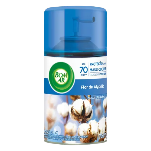 REFIL BOM AR FRESHMATIC FLOR DE ALGODAO 250ML