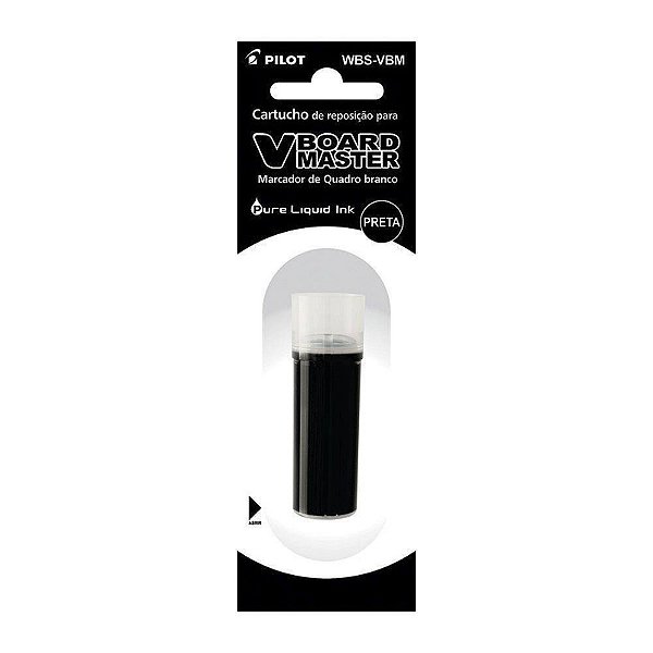 REFIL P/ MARCADOR (V-BOARD MASTER) PRETO - PILOT