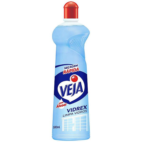 LIMPA VIDROS VIDREX 500ML AZUL