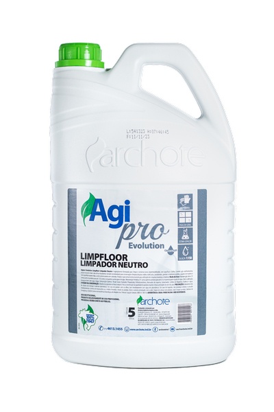 LIMPADOR CONCENTRADO NEUTRO LIMPFLOOR ARCHOTE 5LTS- AGIPRO EVOLUTION