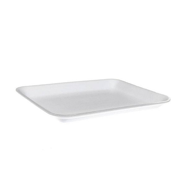 BANDEJA ISOPOR B2 RASA 14X21 FD C/400 - (CRL-002) - COPOBRAS