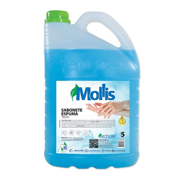 SABONETE ESPUMA FLORES ARCHOTE 5LTS - MOLLIS