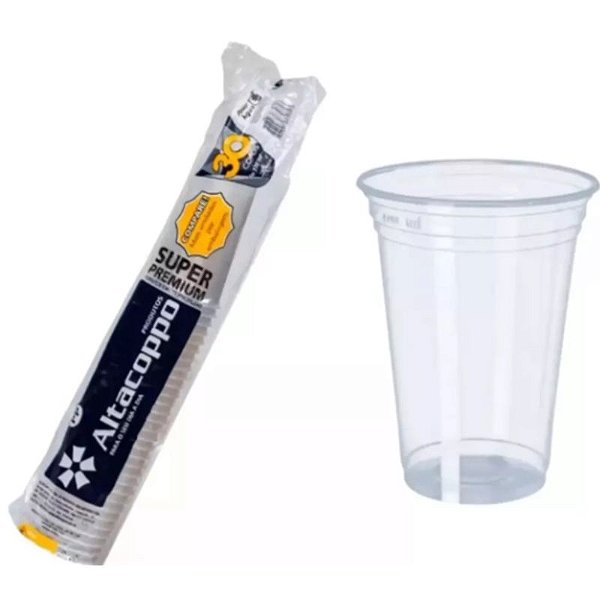 COPO 770ML PP TRANSPARENTE - ALTACOPPO C/30