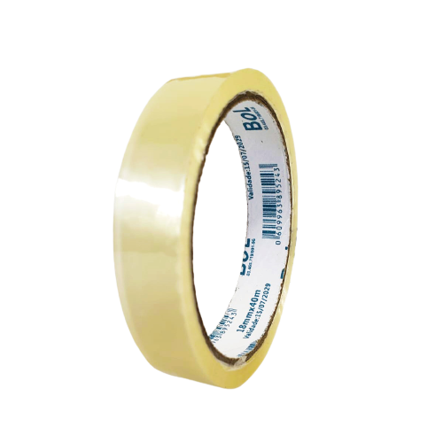FITA ADESIVA TRANSPARENTE 18MM X 40MTS - KADU
