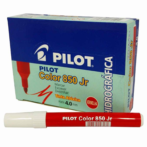 MARCADOR HIDROGRAFICO COLOR 850 JR VERMELHO - PILOT