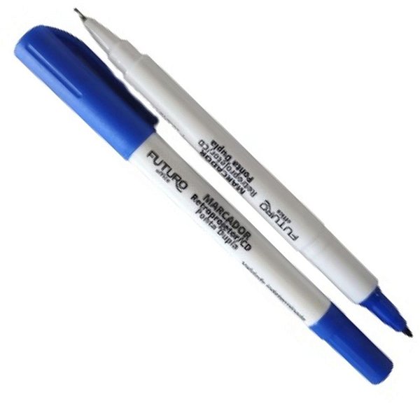 MARCADOR PERMANTE AZUL