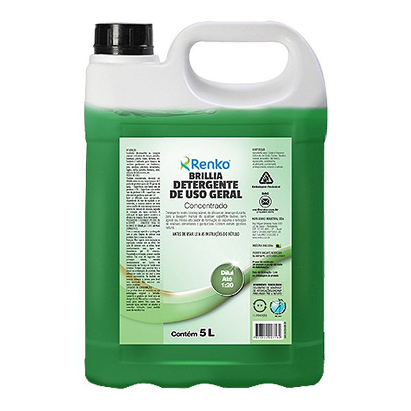 DETERGENTE CONCENTRADO 5LTS - RENKO BRILLIA