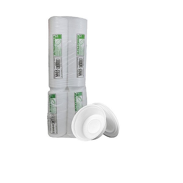 QUENTINHA DE ISOPOR N9 900ML C/TAMPA FD C/100 (M-65) - ULTRATHERM