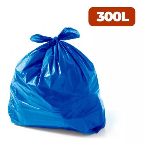 SACO DE LIXO AZUL 300LTS C/100