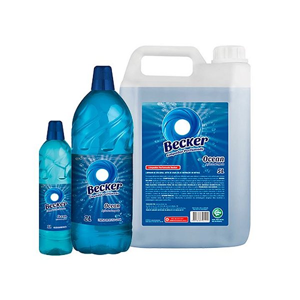 LIMPADOR PERFUMADO AZUL OCEAN 500ML (PA3779) - BECKER