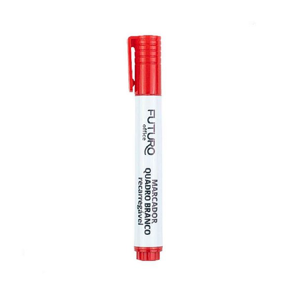 MARCADOR P/ QUADRO BRANCO VERMELHO - FUTURO