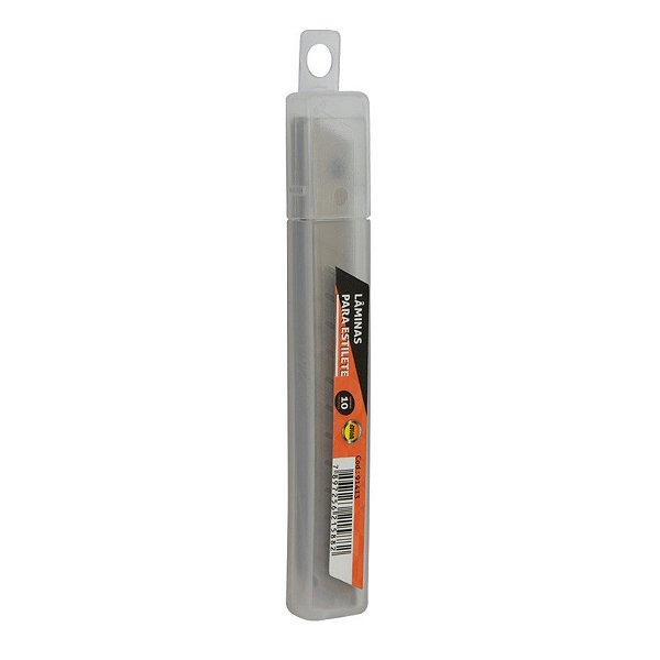 LAMINA PARA ESTILETE ESTREITA 9MM C/10 - JOCAR OFFICE