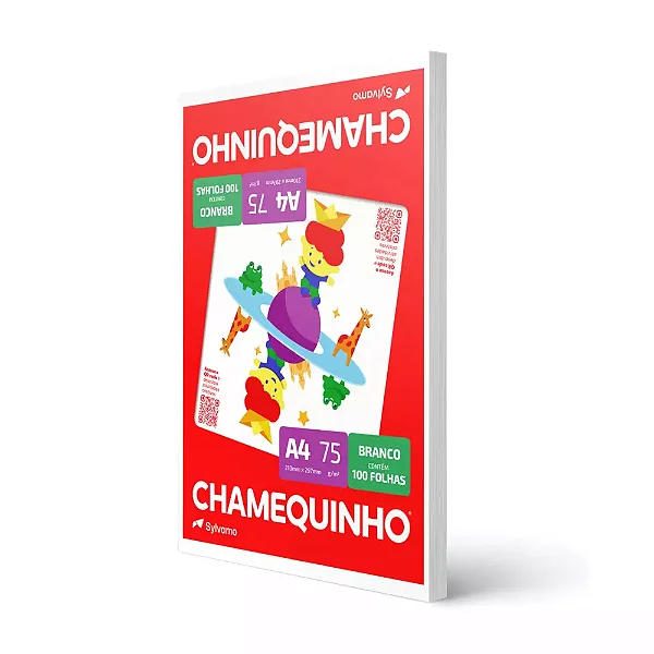 PAPEL A4 CHAMEX CHAMEQUINHO 100 FLS