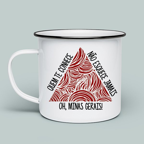 CANECA ESMALTADA OH MINAS GERAIS