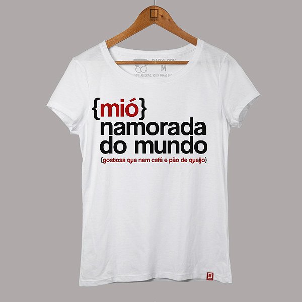 Babylook Mió Namorada do Mundo