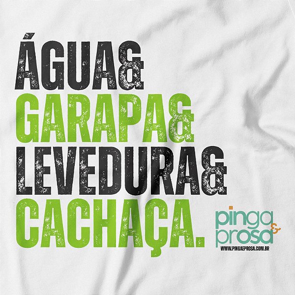 ÁGUA, GARAPA, LEVEDURA E CACHAÇA