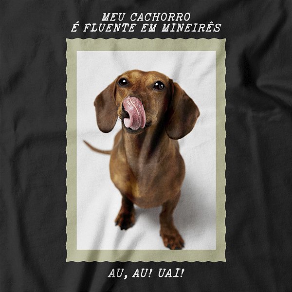 CACHORRO MINEIRO - ESTAMPA PERSONALIZADA