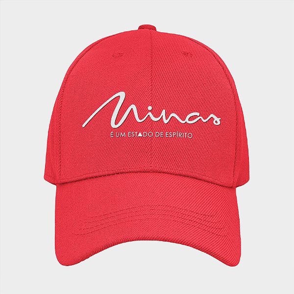 BONÉ MINAS ESTADO DE ESPÍRITO VERMELHO