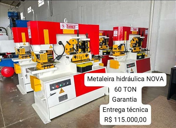 Metaleira Hidraulica 60 Toneladas