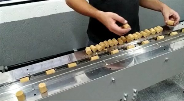 Embaladora FlowPack para Paçoca
