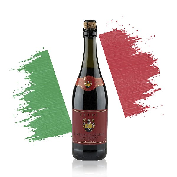 Vinho I Puri Rosso Lambrusco 750ml