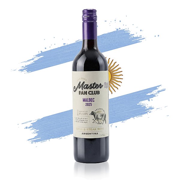 Vinho The Grill Master Fan Club Malbec 750ml
