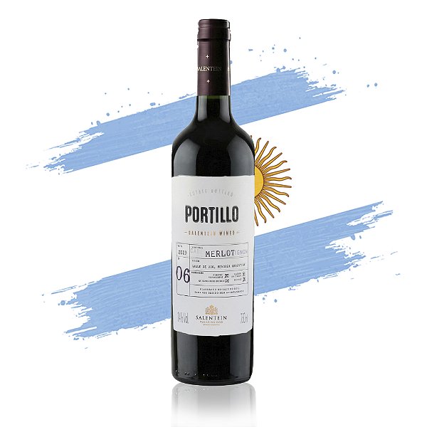 Vinho Portillo Valle de Uco Merlot 750ml