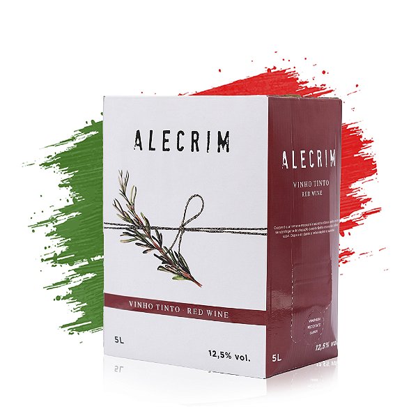 Bag in Box Alecrim Tinto 5L