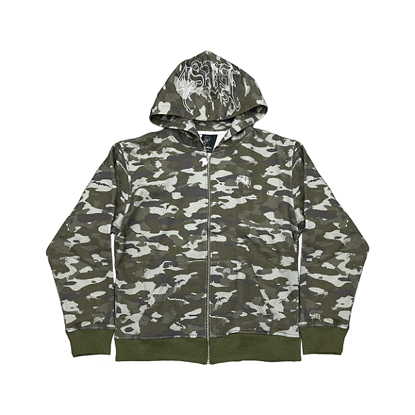 HOODIE ZÍPER CAMO 4SUF