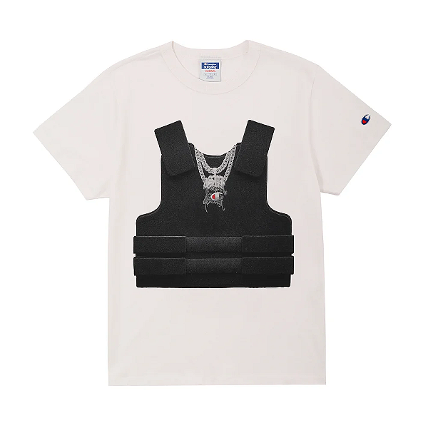 BALLISYTIC VEST TEE OFF WHITE