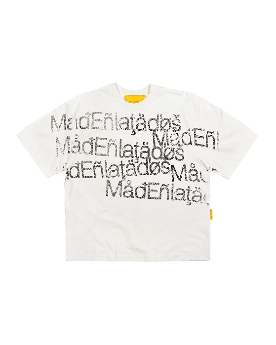 CAMISETA MAD CARACTERE OFF WHITE