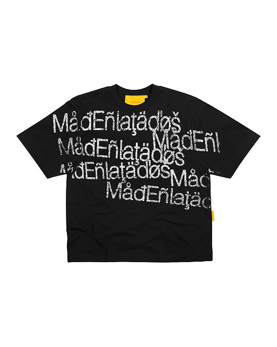 CAMISETA MAD CARACTERE PRETO