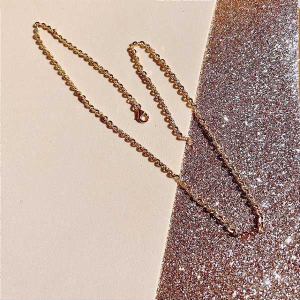 Corrente Bailarina Ouro 18k