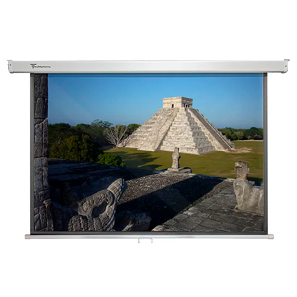 Tela de Projeção Retrátil Manual TBMS120V (240 x 180 cm)