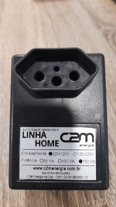 Transformador Conversor de Voltagem 220/110V
