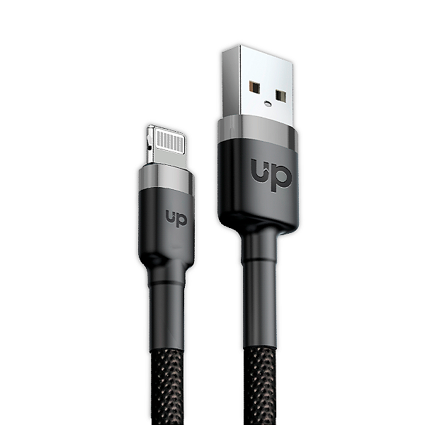 Cabo Lightning / USB - Preto